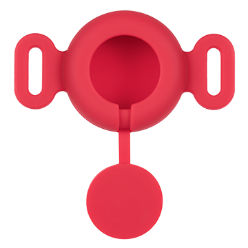QR Code Medical ID Tag without Location Tracker Red, Red, large image number 2